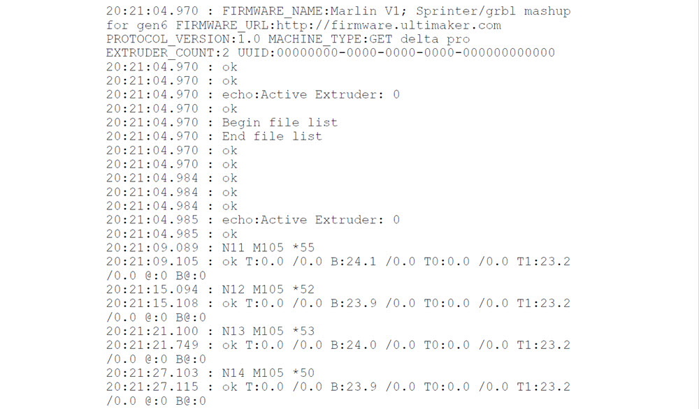 printer in repetier mode