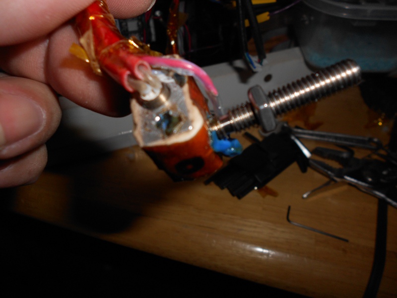 This is what happen when ithere is a gap between the nozzle to throat