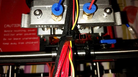 Top view of grub screw location