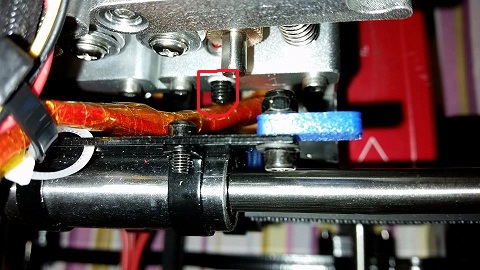 Close up top view of Grub Screw