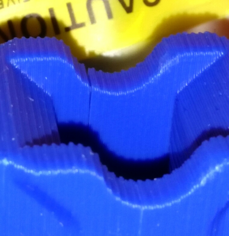 Cracked x axis end