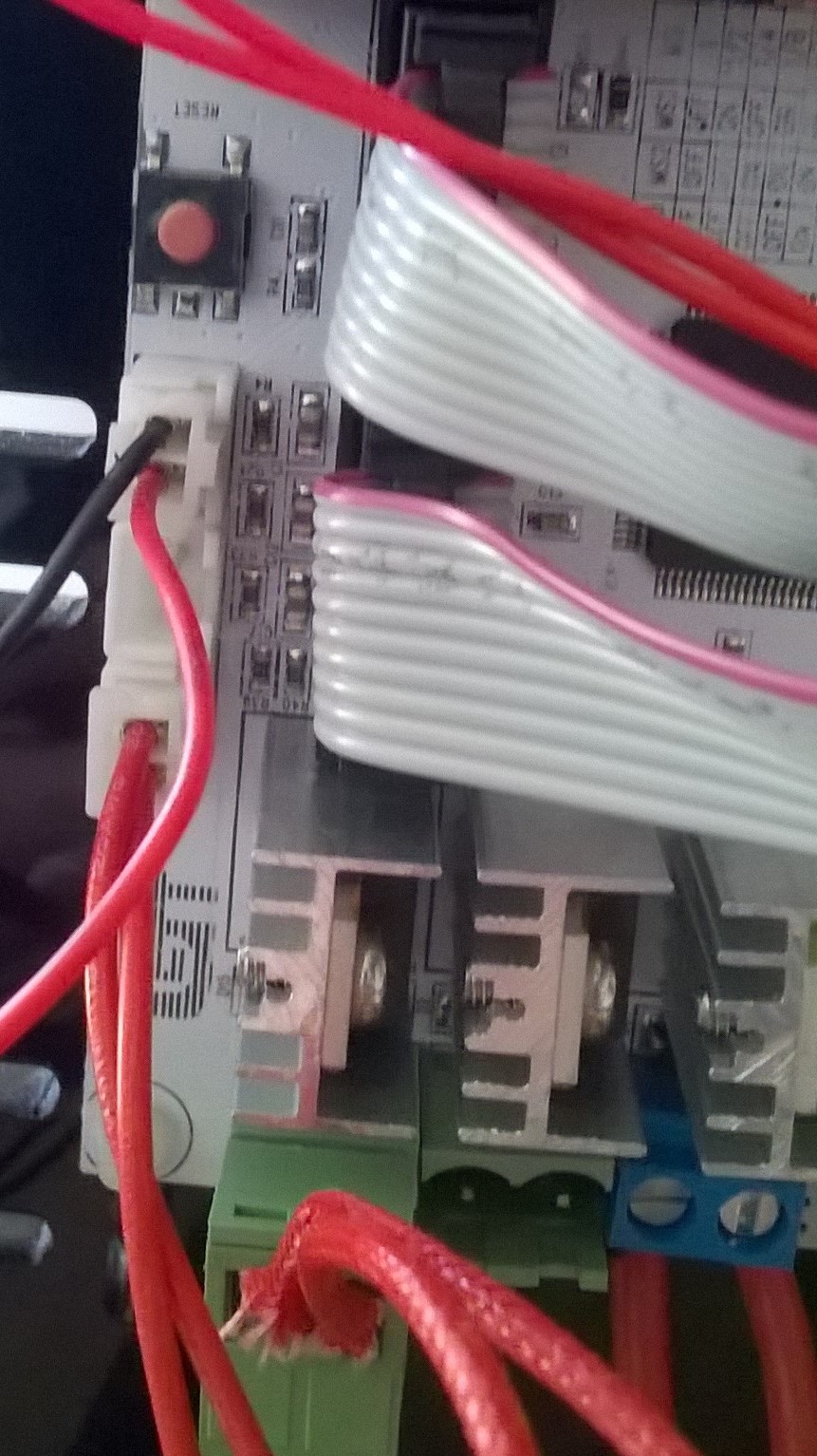 My extruder's wiring
