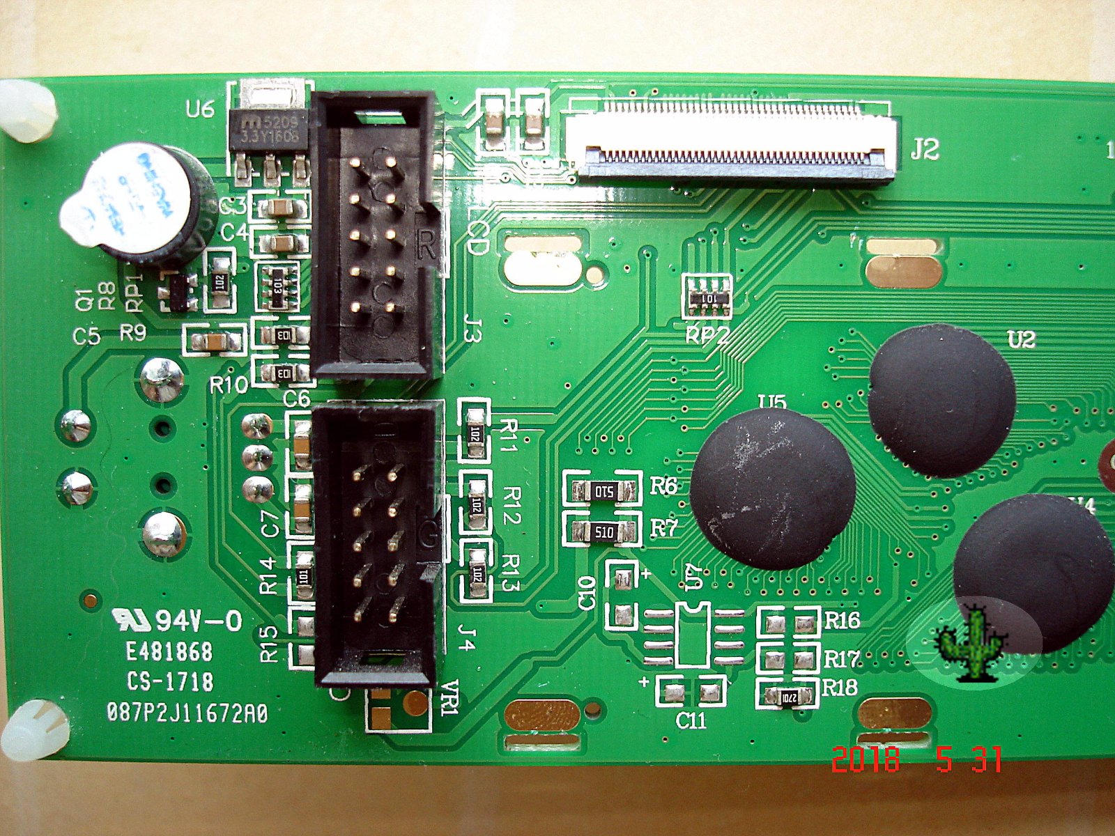 view before modification