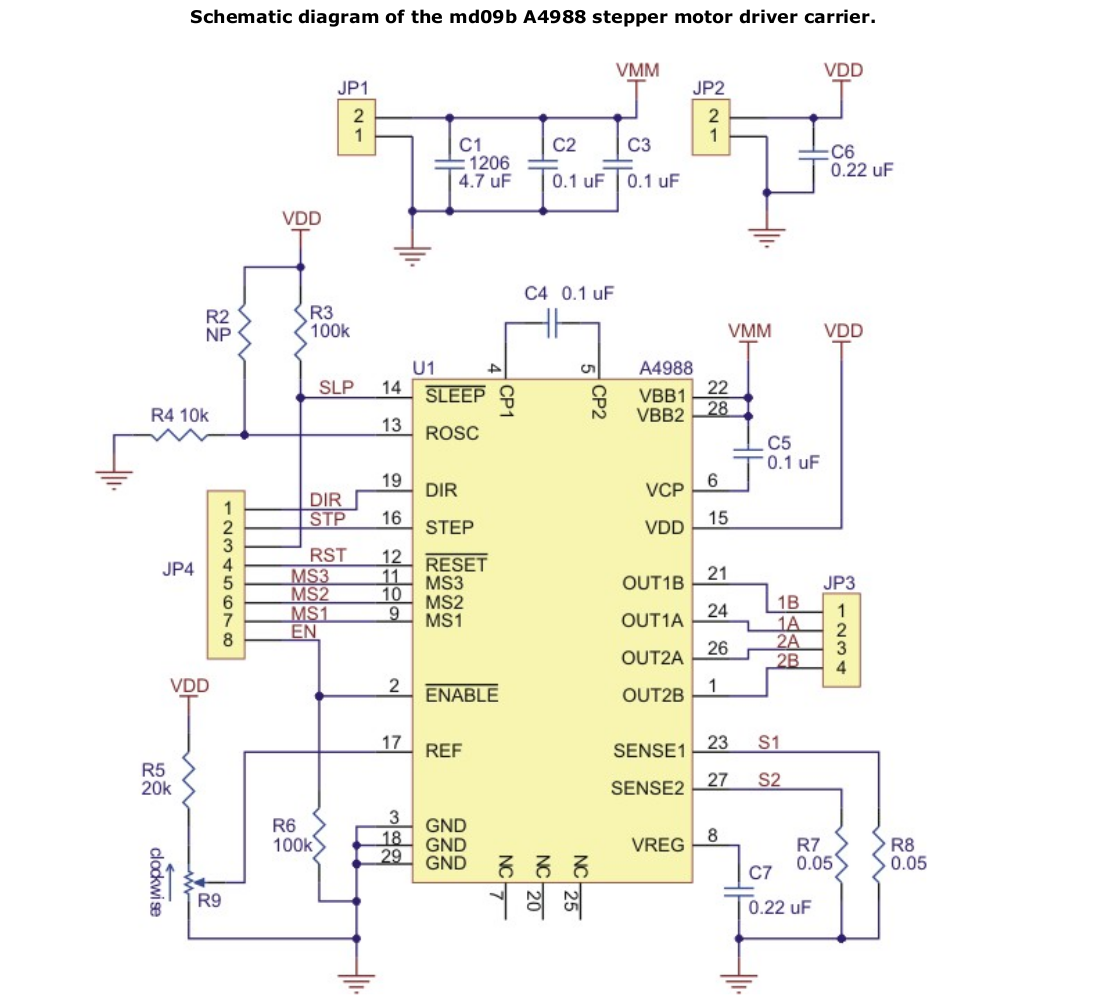 schematic diagram A4988 rev. md09b