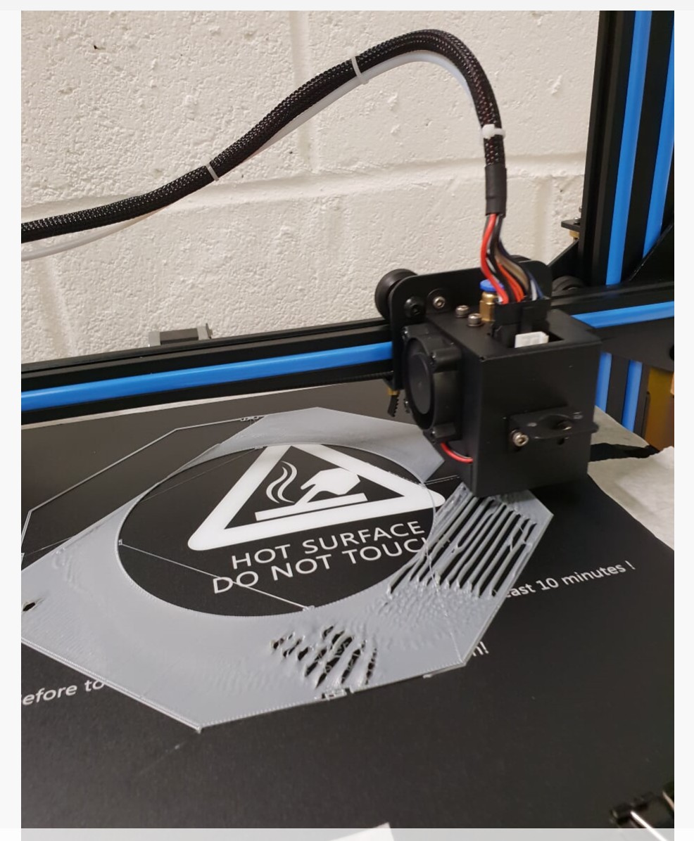 Part Being Printed
