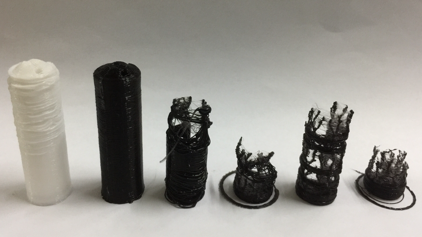 Bad results, not sure why. Using same slicer software.