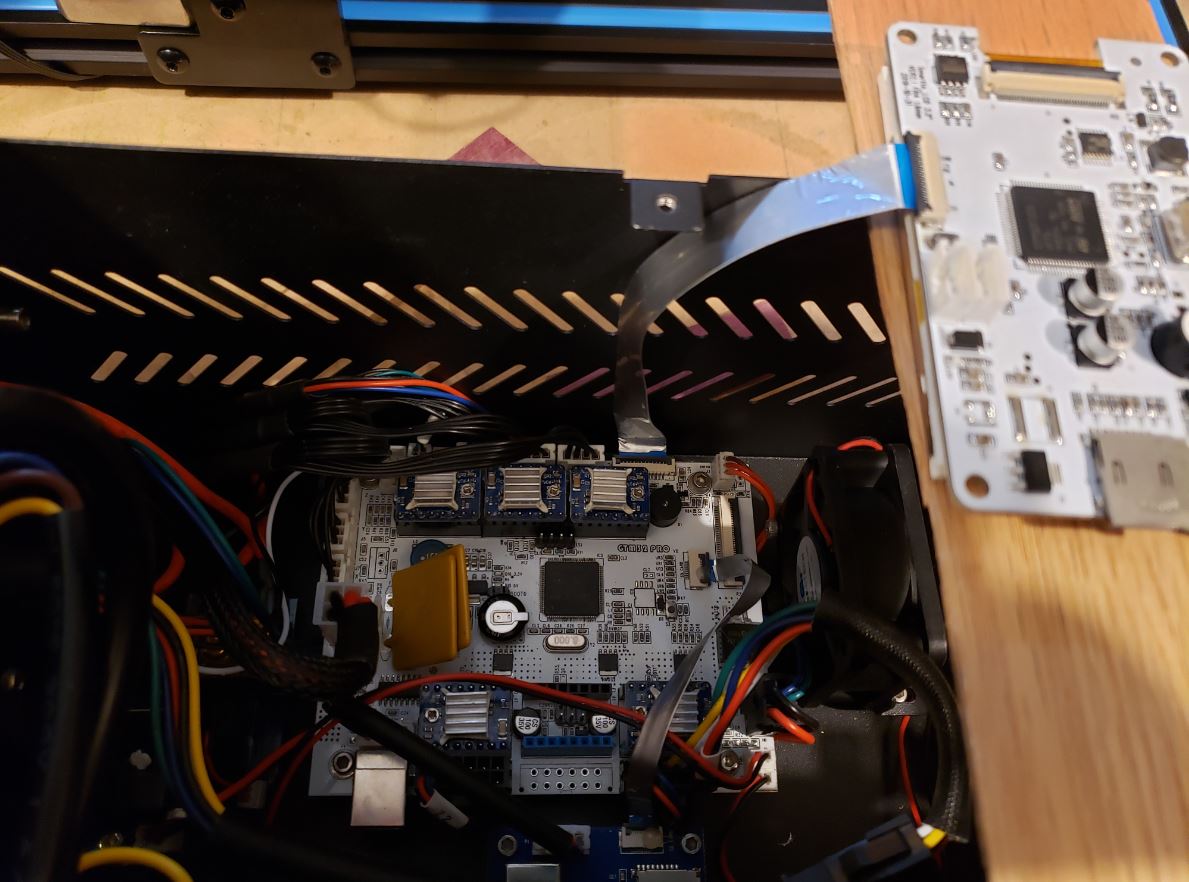 LCD conection