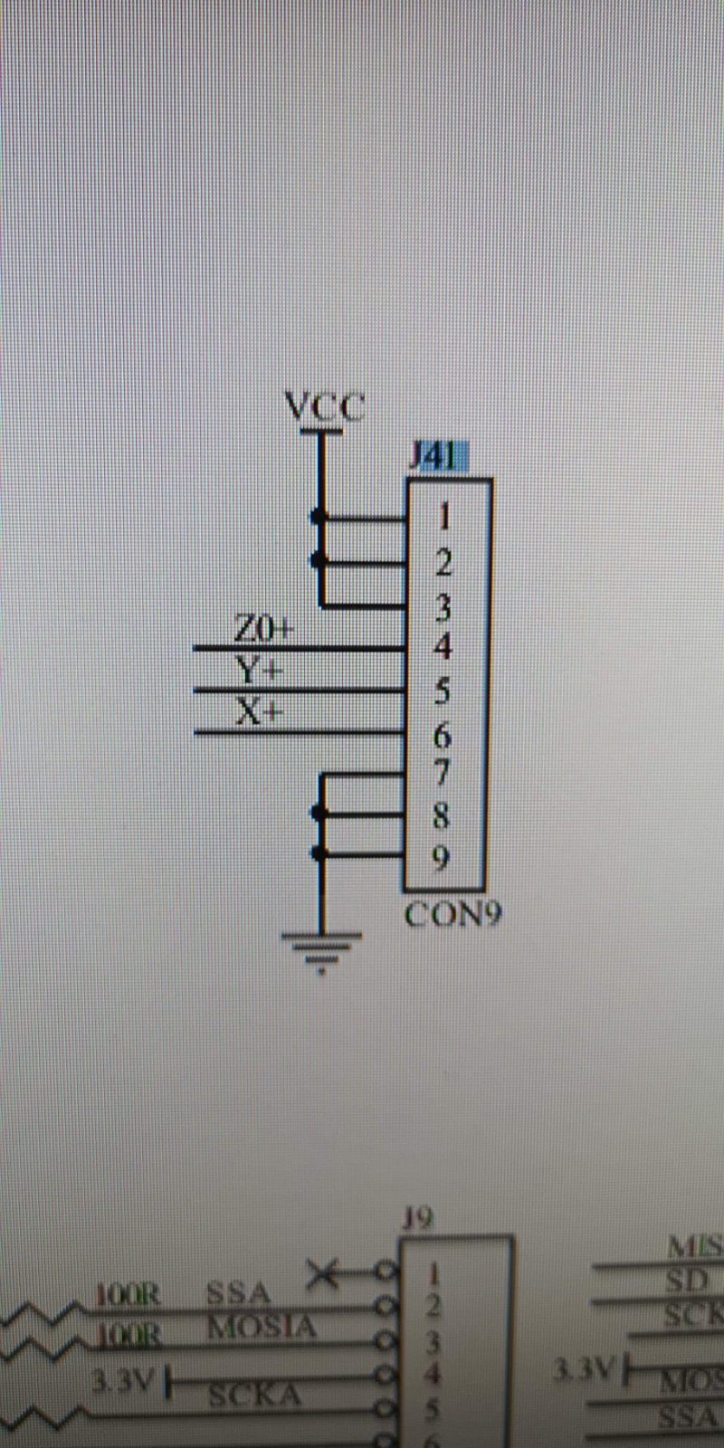 Maby uart/spi pins?