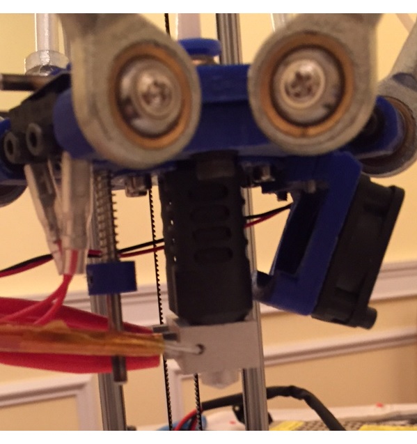 hotend below probe