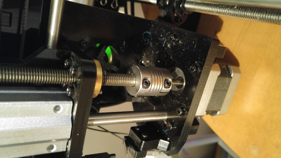 Coupler on Z axis...take time to get no wobble in it
