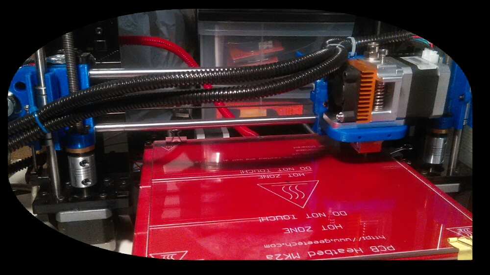Wire loom on i3 Pro B