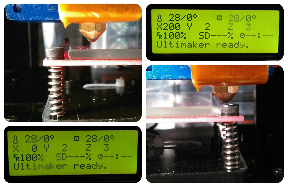 X axis at 0 and 200mm