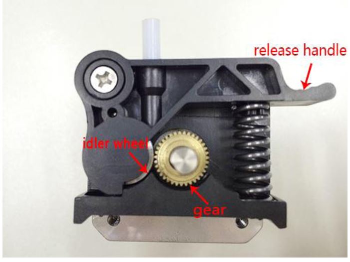 This is an extruder picture from manual.
