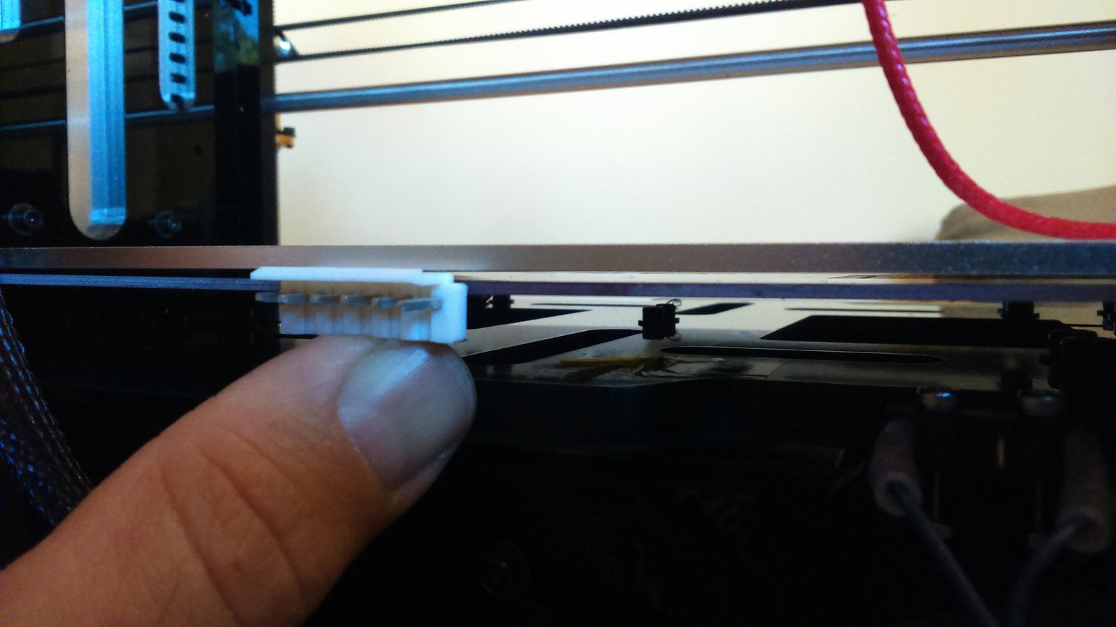 Connector interference and rear gap