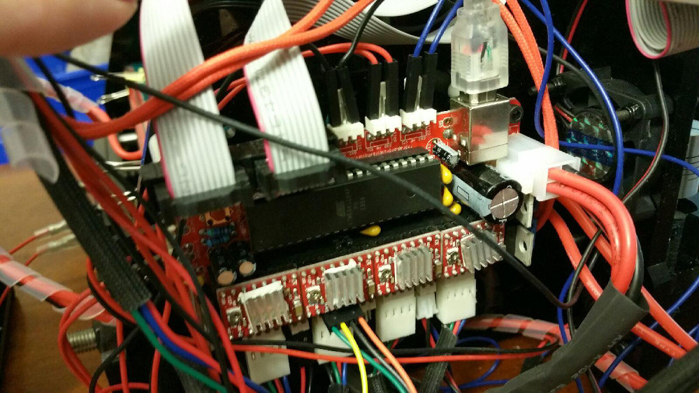 The board on printer