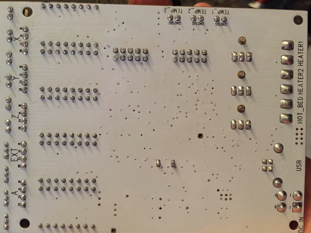 Cleaned board